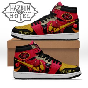 Hazbin Hotel Air Jordan High Top Shoes - HD10258051