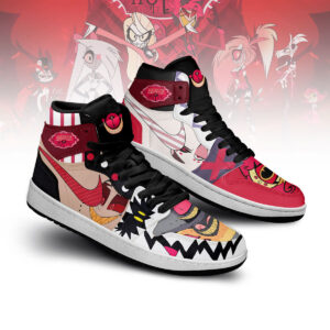 Hazbin Hotel Air Jordan High Top Shoes - HD10258053