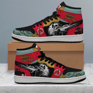 Queens of the Stone Age Air Jordan High Top Shoes - HD10258091