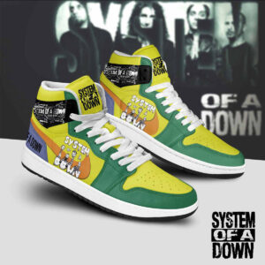 System of a Down Air Jordan High Top Shoes - HD10258094