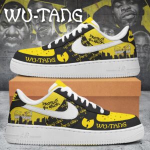 Wu-Tang Clan Custom Nike Logo AF1 Shoes - HD10258098