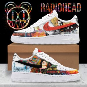 Radiohead Custom Nike Logo AF1 Shoes - HD10258146