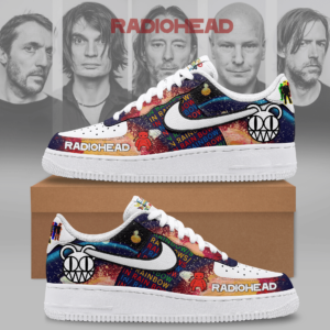 Radiohead Custom Nike Logo AF1 Shoes - HD10258147