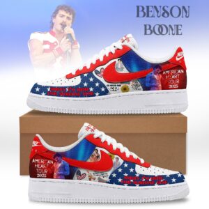 Benson Boone Custom Nike Logo AF1 Shoes - HD10258155