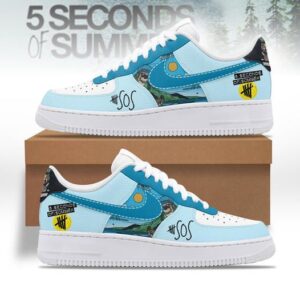 5 Seconds of Summer Custom Nike Logo AF1 Shoes - HD10258161