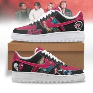 5 Seconds of Summer Custom Nike Logo AF1 Shoes - HD10258162