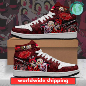 Hazbin Hotel Air Jordan High Top Shoes - HD10258251