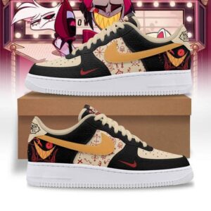 Hazbin Hotel Custom Nike Logo AF1 Shoes - HD10258254
