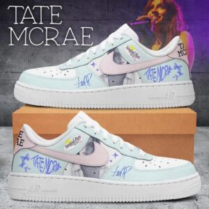 Tate McRae Custom Nike Logo AF1 Shoes - HD10258345