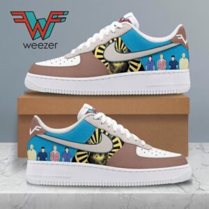Weezer Custom Nike Logo AF1 Shoes - HD10258352