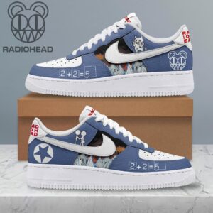 Radiohead Custom Nike Logo AF1 Shoes - HD10258377