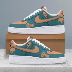 David Bowie Custom Nike Logo AF1 Shoes - HD10258388