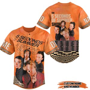 5 Seconds of Summer Unisex Baseball Jersey - HD10258836