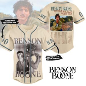 Benson Boone Unisex Baseball Jersey - HD10258863