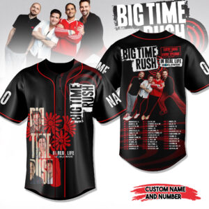 Big Time Rush Unisex Baseball Jersey - HD10258872