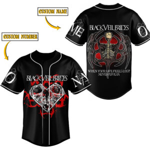 Black Veil Brides Unisex Baseball Jersey - HD10258886