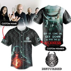Disturbed Unisex Baseball Jersey - HD10258943