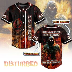 Disturbed Unisex Baseball Jersey - HD10258944