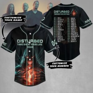 Disturbed Unisex Baseball Jersey - HD10258945
