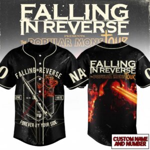 Falling In Reverse Unisex Baseball Jersey - HD10258960