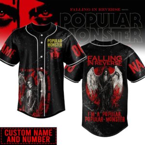 Falling In Reverse Unisex Baseball Jersey - HD10258962