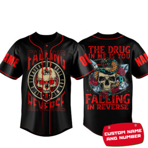 Falling In Reverse Unisex Baseball Jersey - HD10258965