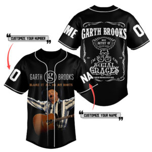 Garth Brooks Unisex Baseball Jersey - HD10258974