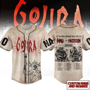 Gojira Unisex Baseball Jersey - HD10258981
