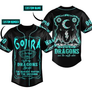 Gojira Unisex Baseball Jersey - HD10258984