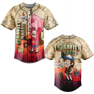 Gravity Falls Unisex Baseball Jersey - HD10258986