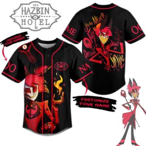 Hazbin Hotel Unisex Baseball Jersey - HD10259000