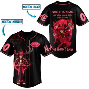 Hazbin Hotel Unisex Baseball Jersey - HD10259004