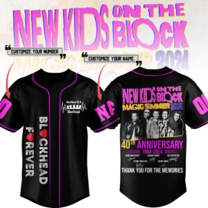 New Kids On The Block Unisex Baseball Jersey - HD10259064
