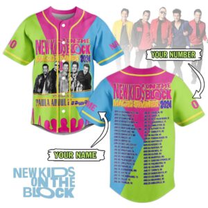 New Kids On The Block Unisex Baseball Jersey - HD10259065