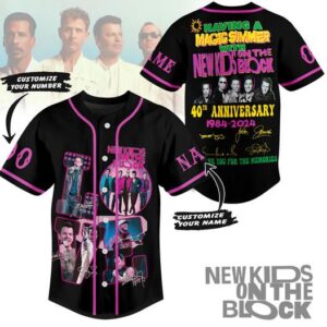 New Kids On The Block Unisex Baseball Jersey - HD10259066