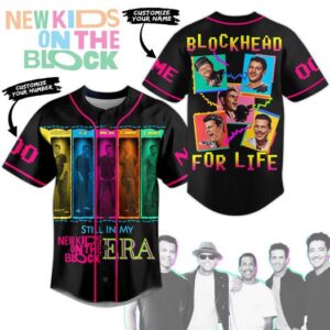 New Kids On The Block Unisex Baseball Jersey - HD10259069