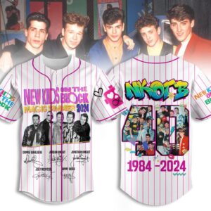 New Kids On The Block Unisex Baseball Jersey - HD10259070