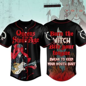 Queens of the Stone Age Unisex Baseball Jersey - HD10259108