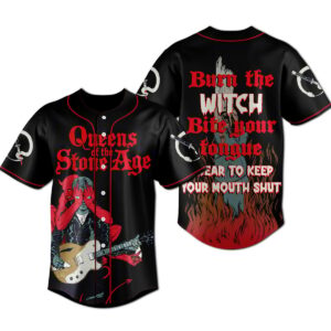 Queens of the Stone Age Unisex Baseball Jersey - HD10259113