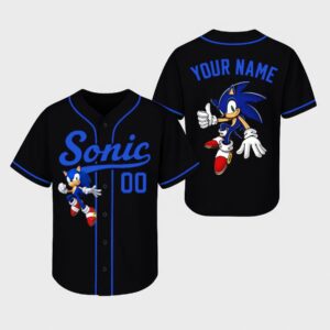 Sonic The Hedgehog Unisex Baseball Jersey - HD10259134
