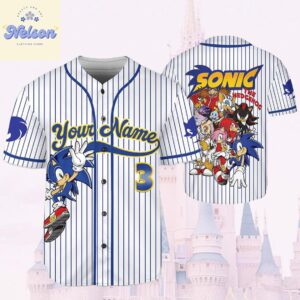 Sonic The Hedgehog Unisex Baseball Jersey - HD10259141