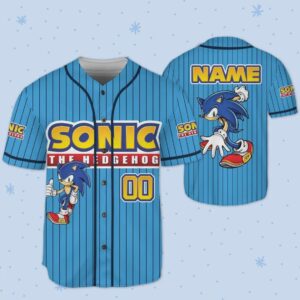 Sonic The Hedgehog Unisex Baseball Jersey - HD10259150