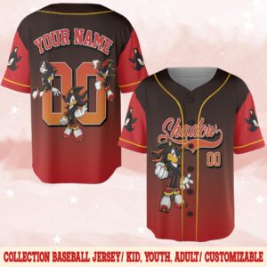 Sonic The Hedgehog Unisex Baseball Jersey - HD10259155