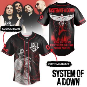 System of a Down Unisex Baseball Jersey - HD10259156