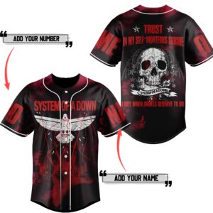 System of a Down Unisex Baseball Jersey - HD10259160