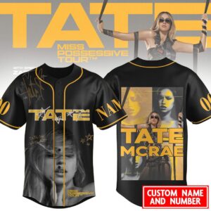 Tate McRae Unisex Baseball Jersey - HD10259161