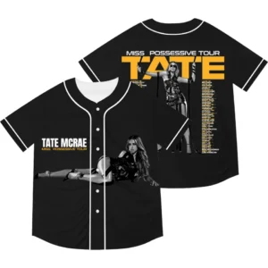 Tate McRae Unisex Baseball Jersey - HD10259164