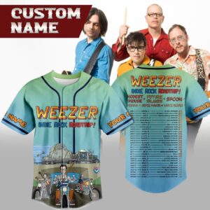 Weezer Unisex Baseball Jersey - HD10259171