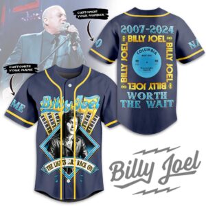 Billy Joel Unisex Baseball Jersey - HD10259188