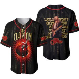 Eric Clapton Unisex Baseball Jersey - HD10259192